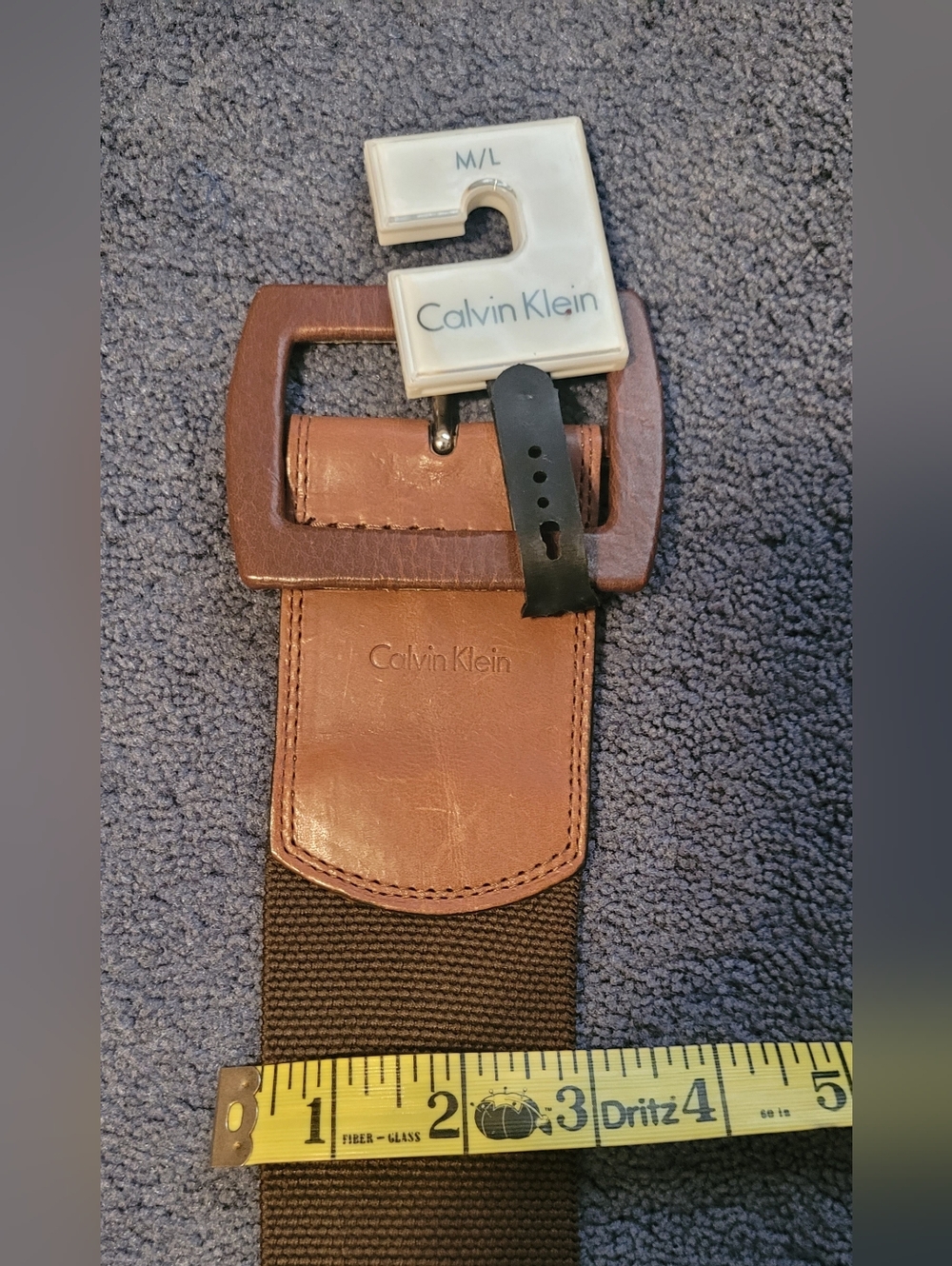 Calvin Klein Wide Stretch Belt